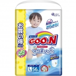подгузник Goo.N Ultra Jumbo Pack трусики, для мальчиков (9-14 кг) L