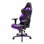 игровое компьютерное кресло DXRACER OH/RV131/NV черный/фиолетовый