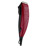 машинка для стрижки Lumme LU-2508, красный гранат
