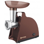 Мясорубка Vitek VT-3612 BN, коричневая