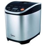 хлебопечка Midea BM-220Q3-SS серебристо-черная