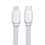кабель / переходник для телефона Remax RC-037A, Lightning - USB C (M-M), 1 м, белый