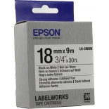 лента для печати наклеек Epson LK-5WBW, белая
