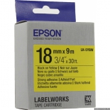 лента для печати наклеек Epson LK-5YBW, желтая