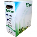 кабель (шнур) UTP 4 пары 5E кат. 100м AOPEN (ANC5141)