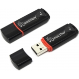 usb-флешка SmartBuy Crown 4GB, черная