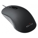 мышка Oklick 155M Optical mouse, черная / серая