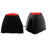 компьютерная акустика CROWN CMS-278, чёрно-красные