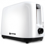 тостер Vitek VT-1578 BW чёрный/белый