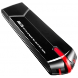 адаптер Wi-Fi ASUS USB-AC68, Черно-красный