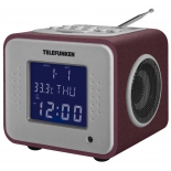 Радиоприемник Telefunken TF-1625U бургунди/пурпурный