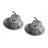 IP-телефон комплект микрофонов Polycom 2215-07155-001 (2 шт., для SoundStation IP6000 и SoundStation IP6000), серебристые