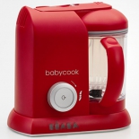 пароварка электрическая Beaba Babycook Solo (блендер), красная