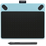 планшет для рисования WACOM Intuos Draw Pen Small (CTL-490DB-N), голубой