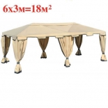 тент со стойками Green Glade садовый 1048 (шатер)
