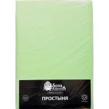 простыня Sova & Javoronok Premium (195х220 см) салатовая