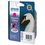 картридж Epson T0813 Лебедь Magenta