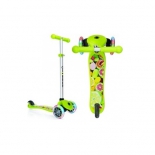 самокат для взрослых Y-Scoo Globber Primo Fantasy Fruitiness Lime зеленый