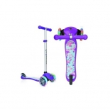 самокат для взрослых Y-Scoo Globber Primo Fantasy Stars Violet Neon фиолетовый