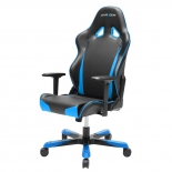 компьютерное кресло Dxracer OH/TS29/NB TANK, черное/голубое