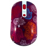 мышка CROWN CMM-926W Hand Pink USB (радиоканал, 2xAAA)