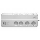 сетевой фильтр APC Essential SurgeArrest PM8-RS (8 розеток, 2 метра), белый