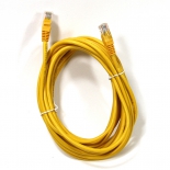 кабель (шнур) AOpen ANP511_5M_Y (UTP, 5e, 5 м), жёлтый