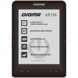 электронная книга Digma E61M, черная