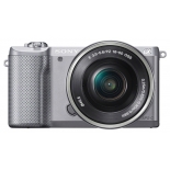 цифровой фотоаппарат Sony Alpha A5000 Kit 16-50 серебристый