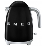 чайник электрический Smeg KLF01BLEU, черный