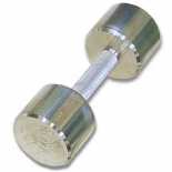 гантель MB Barbell MB-FitM-7, хромированная