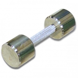 гантель MB Barbell MB-FitM-6 (хромированная, 6 кг)