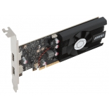 видеокарта GeForce MSI GeForce GT 1030 1265Mhz 2048Mb 6008Mhz 64 bit DDR5 DVI/HDMI GT 1030 2G LP OCV1