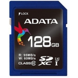 карта памяти ADATA SDXC Memory Card 128GB UHS-I U2, Синяя