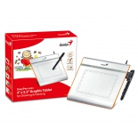 планшет для рисования Genius EasyPen i405X (USB-планшет 4 x 5.5 '' + б/п перо), серебристый