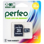 карта памяти Perfeo PF32GMCSH10A (32Gb)