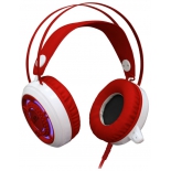 гарнитура для пк Redragon Sapphire, красно-белая
