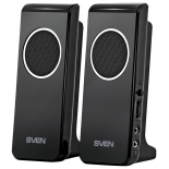 компьютерная акустика Sven 314, 2.0, черный, 4Вт