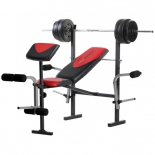 скамья под штангу Weider Pro 256 со стойкой