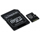 карта памяти MicroSDXC Kingston SDC10G2/64GB